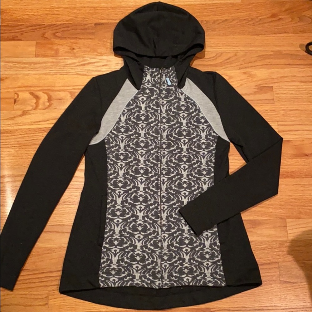 Anthropologie Pure Good knit hoodie jacket